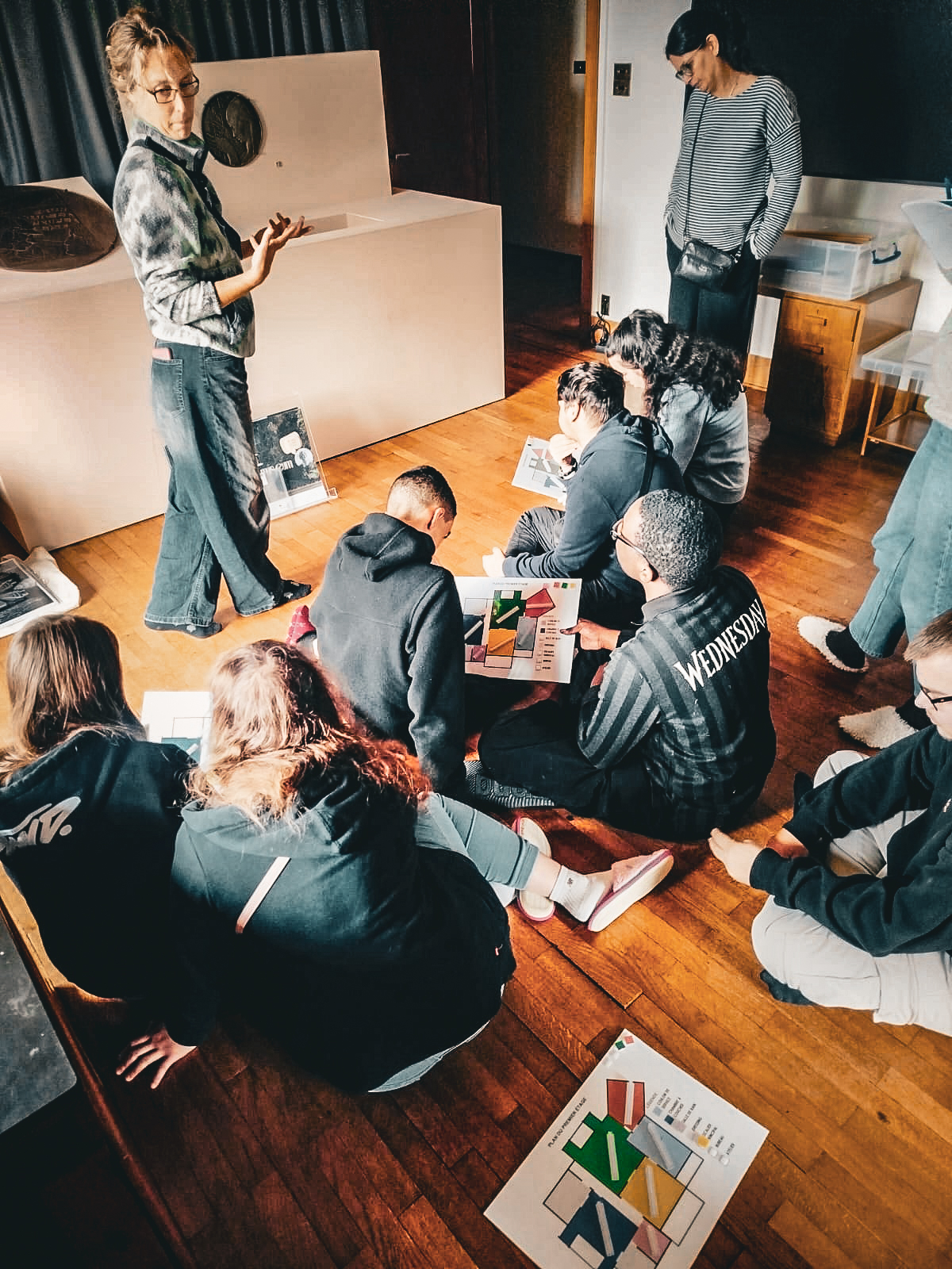 Élèves en formation à l'EPEP Ixelles